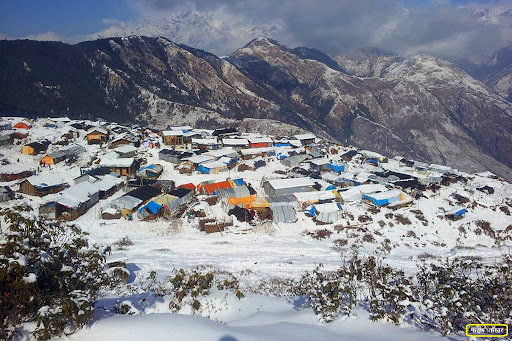 ताप्लेजुङमा चार दिनदेखि हिउँमा फसेका बाबुछोरा सम्पर्कविहीन