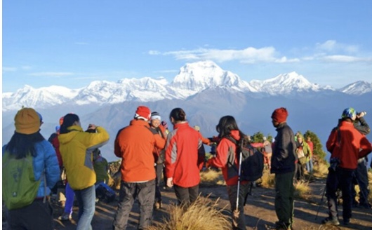 बाह्य पर्यटक आगमनमा झिनो सुधार