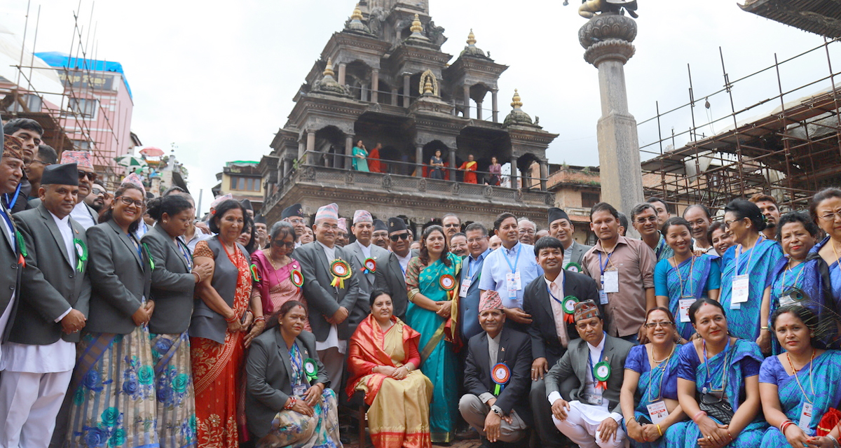 पाटनको कृष्ण मन्दिर पुगेर राष्ट्रपतिले गरिन् पूजा–अर्चना