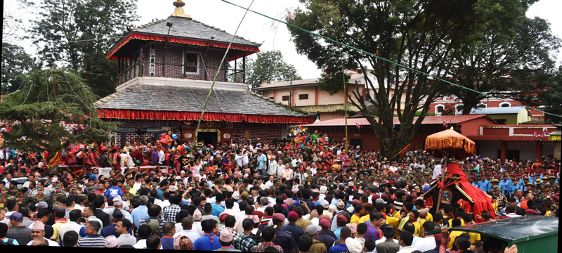 अङ्ग्रेजलाई हराएको सम्झनामा पाल्पामा भगवती जात्रा मनाइयो