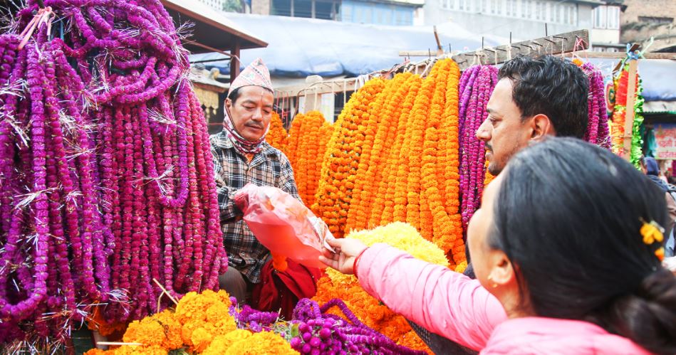 विगतका वर्षभन्दा फूलको माग धेरै