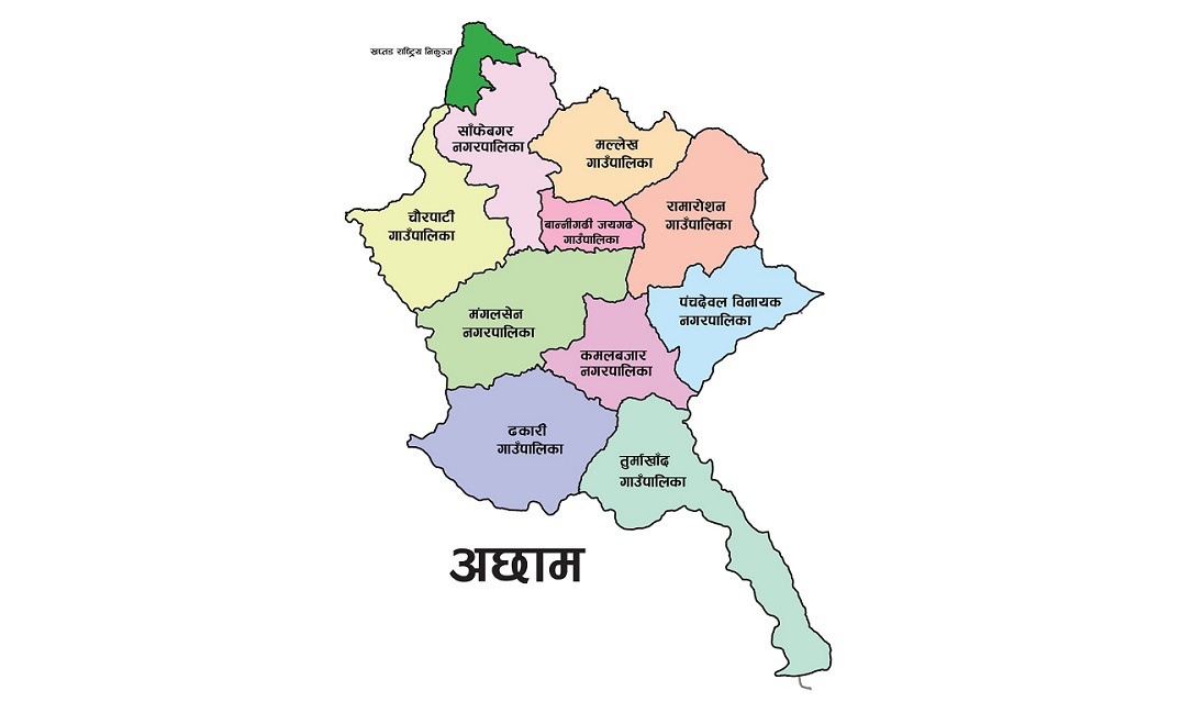 अछाममा करिब ५५ प्रतिशत मत खस्यो