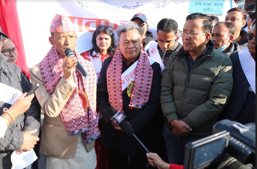 पूर्वाधारको विकासका लागि सरकार र निर्माण व्यवसायहरूबीचको सहकार्य आवश्यकः मन्त्री चौधरी