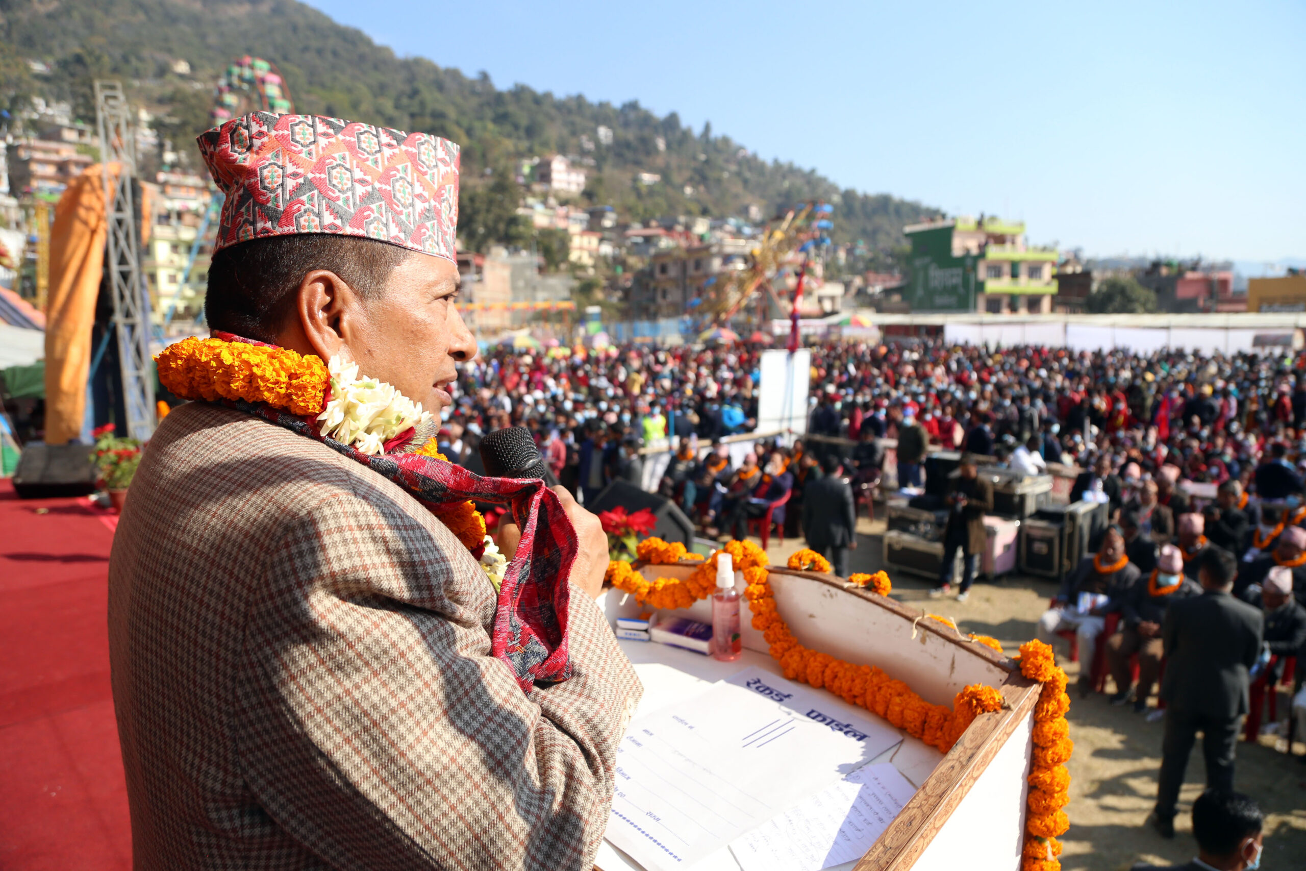 गोरखालाई समृद्धिको नमूना जिल्लाका रूपमा विकास गरिनेछ : उपप्रधानमन्त्री श्रेष्ठ