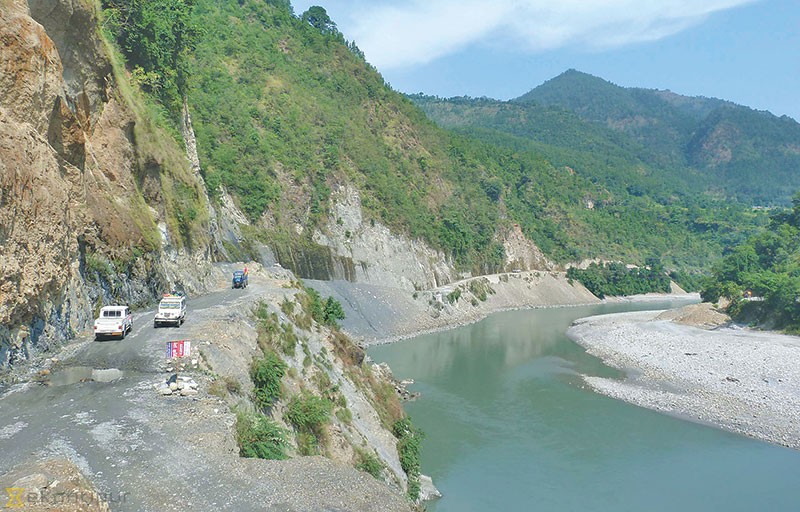 कालीगण्डकी करिडोरः दुई वर्ष मात्र बाँकी हुँदा आधाभन्दा कम सम्पन्न