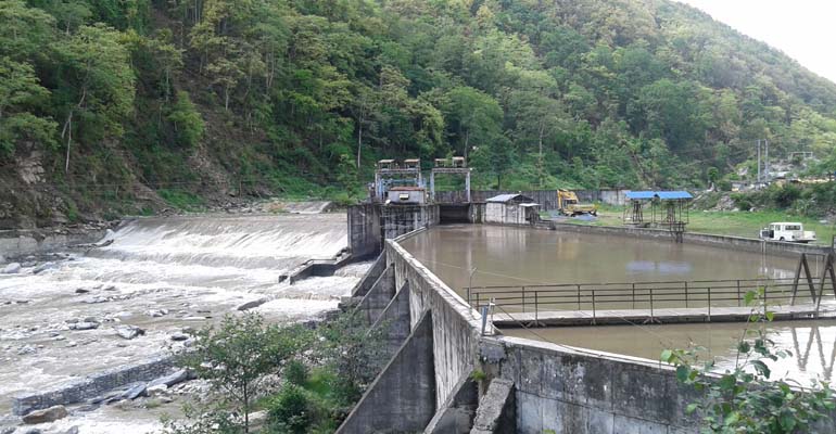 घारखोला जलविद्युत् आयोजनाको परीक्षण सुरु, १५ दिनपछि व्यावसायिक उत्पादन हुने