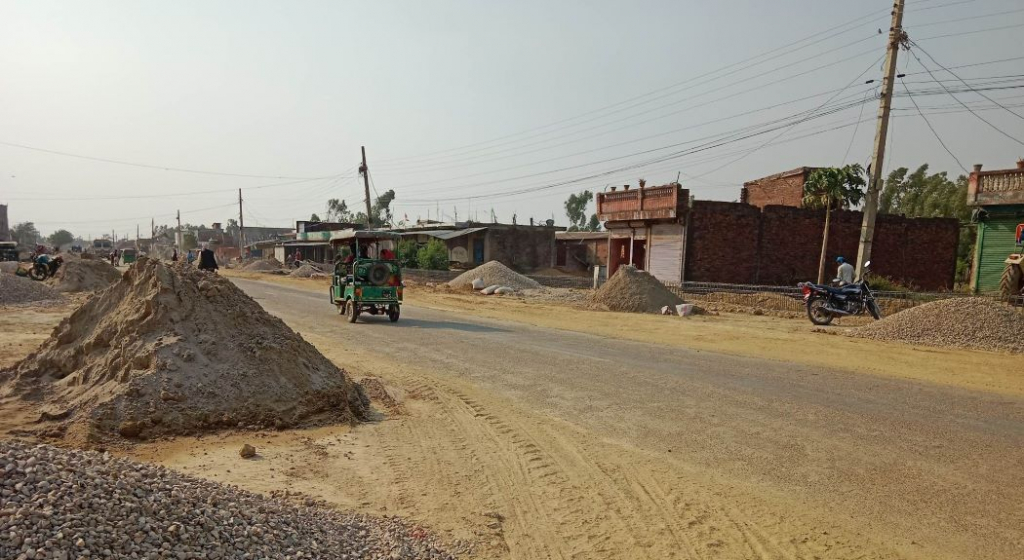 नेपालगन्ज–गुलरिया सडक द्रुतगतिमा निर्माण, स्थानीयवासी उत्साहित