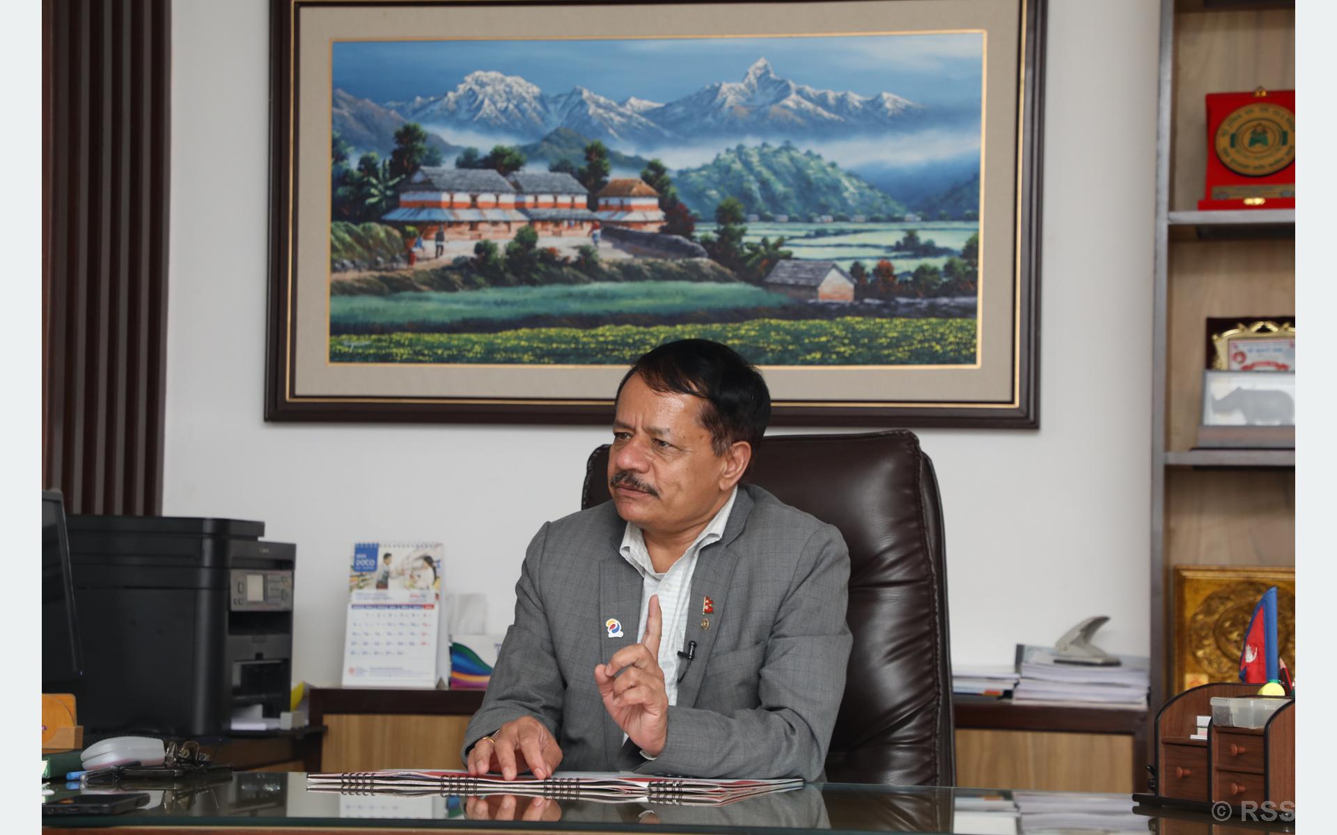 ठूला भौतिक पूर्वाधारमा लगानी गर्न हामी तत्पर छौँ : रमण नेपाल, कार्यकारी निर्देशक
