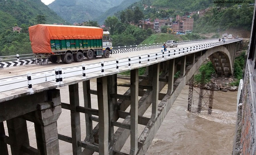 नारायणगढ-मुग्लिन सडकका एघार पुल सञ्चालनमा