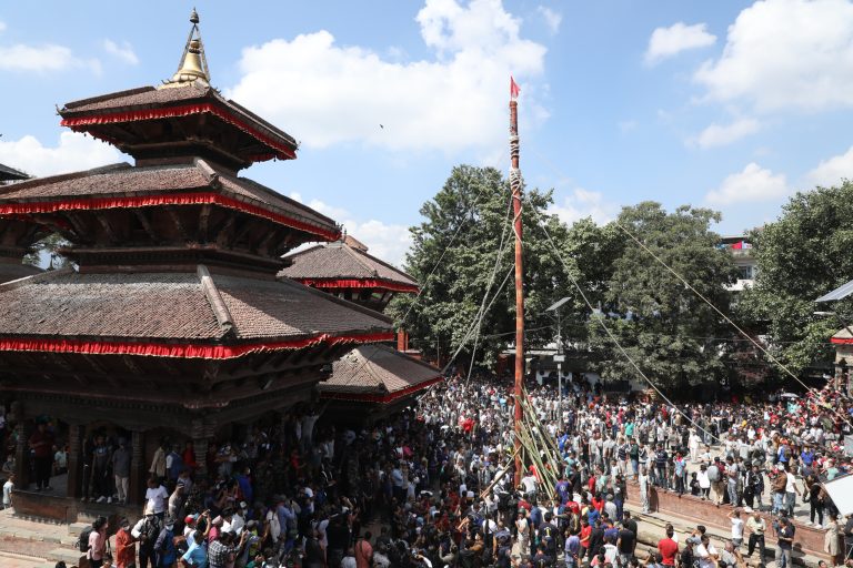 भक्तपुरमा आजदेखि इन्द्रजात्रा सुरु