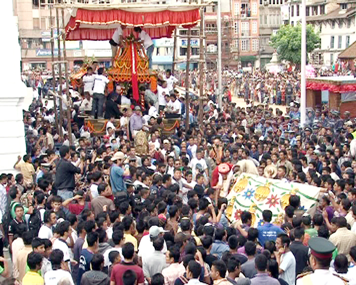 आज इन्द्रजात्रा पर्व मनाइँदै