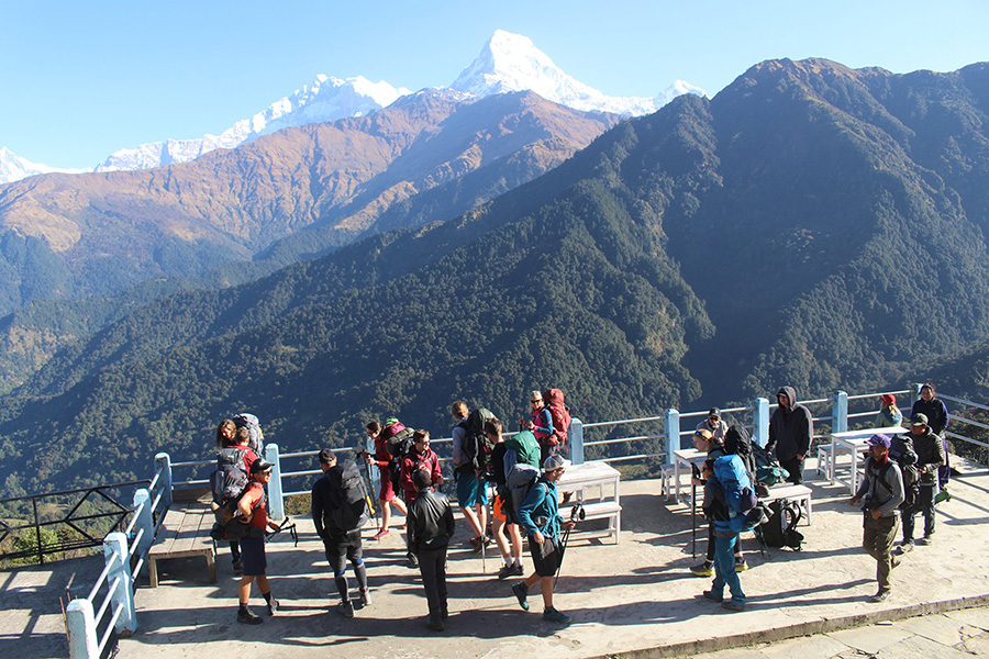 एक महिनामा ९१ हजार पर्यटक नेपाल भित्रिए