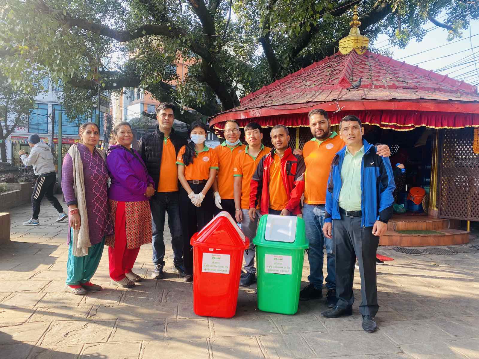 समृद्धि फाइनान्सको पुतलीसडक शाखाद्धारा सरसफाई कार्यक्रम सम्पन्न