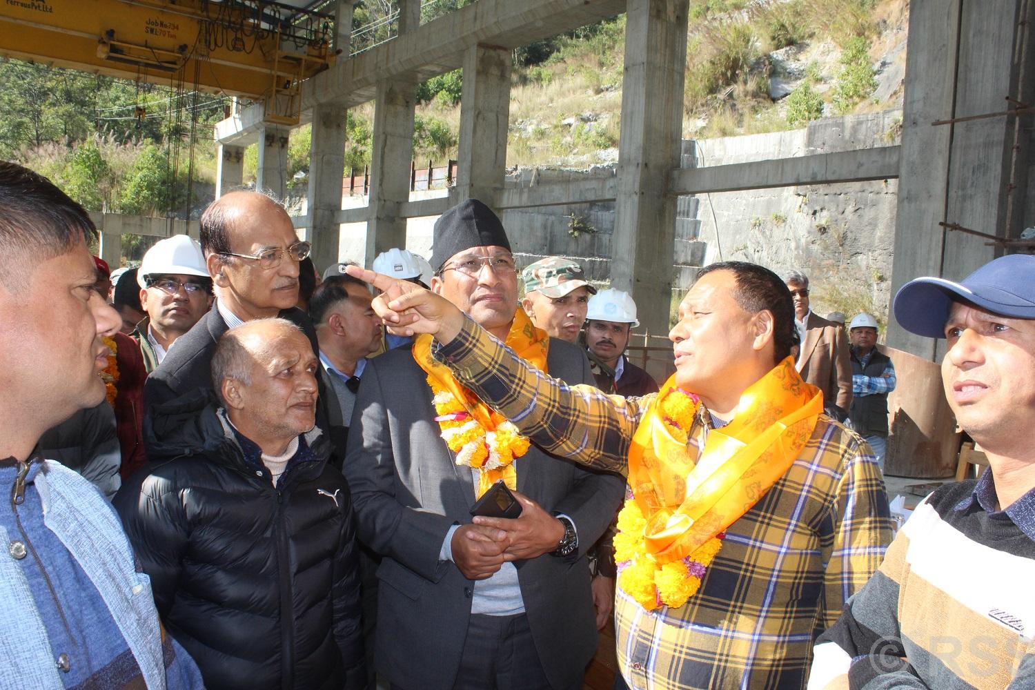 राहुघाट जलविद्युत् आयोजनालाई गति दिन विद्युत् प्राधिकरणलाई ऊर्जामन्त्रीको निर्देशन