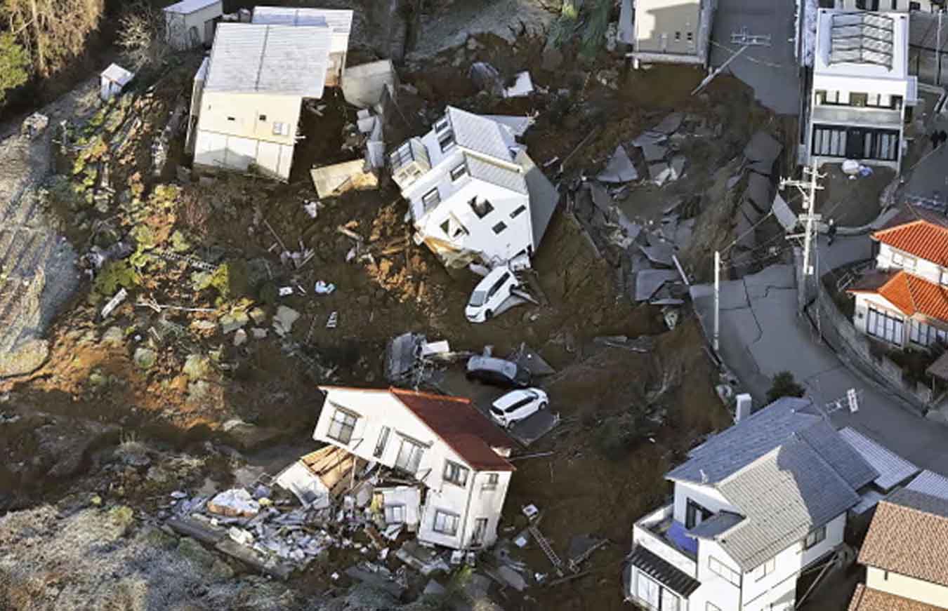 जापानमा भूकम्पका कारण मृत्यु हुनेको संख्या १६१ पुग्यो, राहत वितरणलाई अझै सहज बनाउन सकिएन