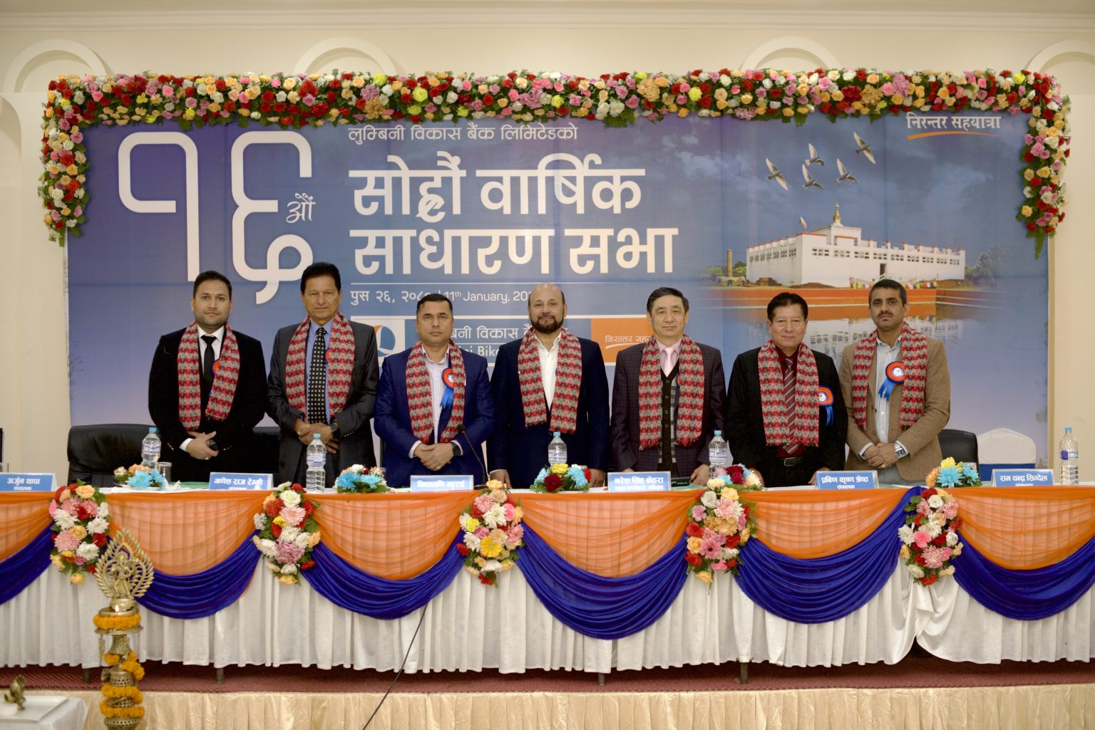लुम्बिनी विकास बैंकको लाभांश पारित
