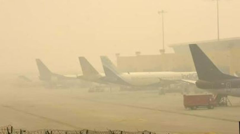नेपालगञ्ज विमानस्थल बाक्लो हुस्सु र शीतलहरका कारण २ दिनदेखि अवरुद्ध