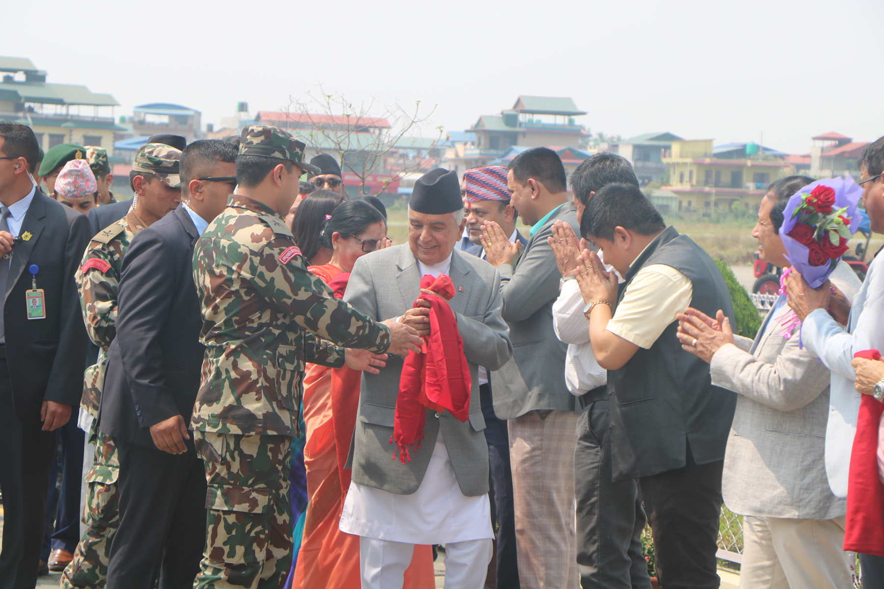 राष्ट्रपति रामचन्द्र पौडेल चितवन किन पुगे ?