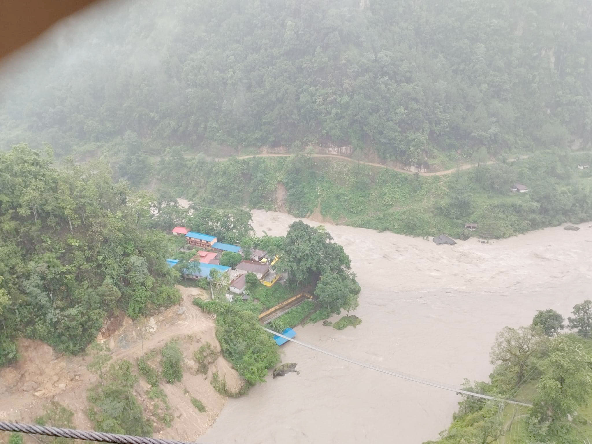 कालीगण्डकी कोरिडोर तीन दिनदेखि अवरुद्ध, दक्षिण बागलुङसँग यातायात सेवा विच्छेद