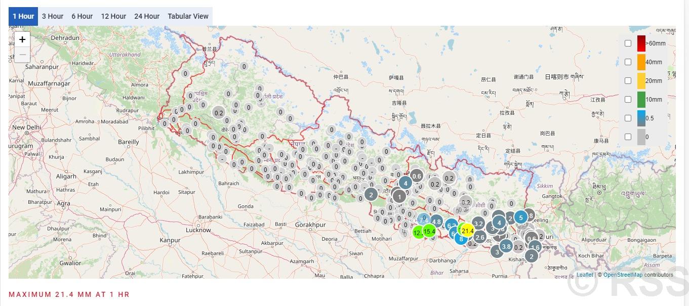 देशभर मनसुनी वायुको प्रभाव कायम, आज वर्षाको सम्भावना