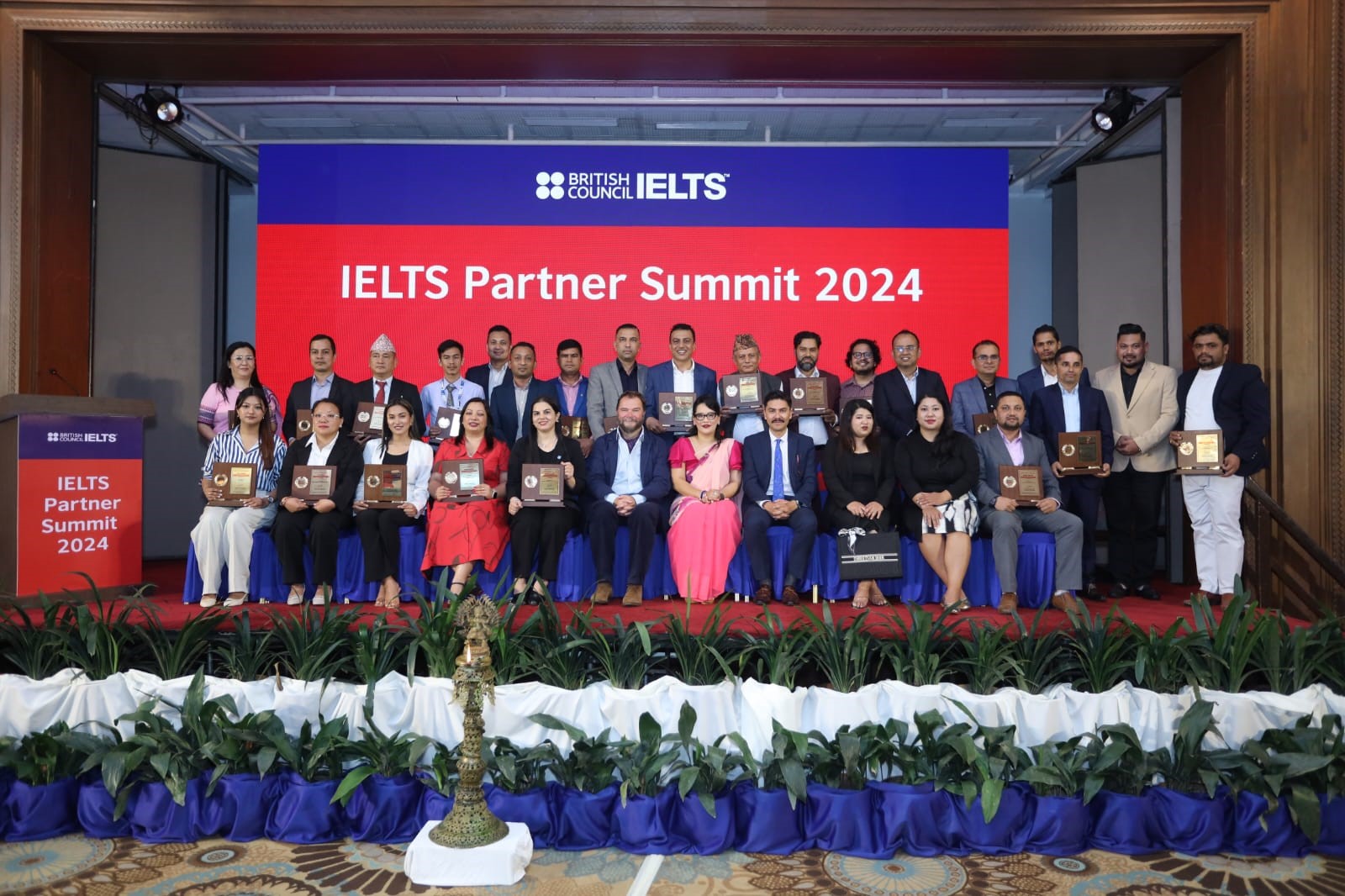 ब्रिटिश काउन्सिलले उत्कृष्ट IELTS रजिस्ट्रेसन एजेन्टहरूलाई गर्यो पुरस्कृत