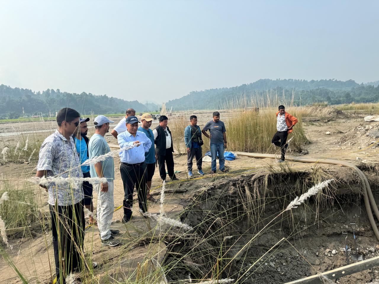 बाढीले क्षति पुर्याएको काबेली करिडोर प्रसारण लाइनको पुनर्निर्माण धमाधम, तिहारअघि सञ्चालनमा ल्याउने लक्ष्य