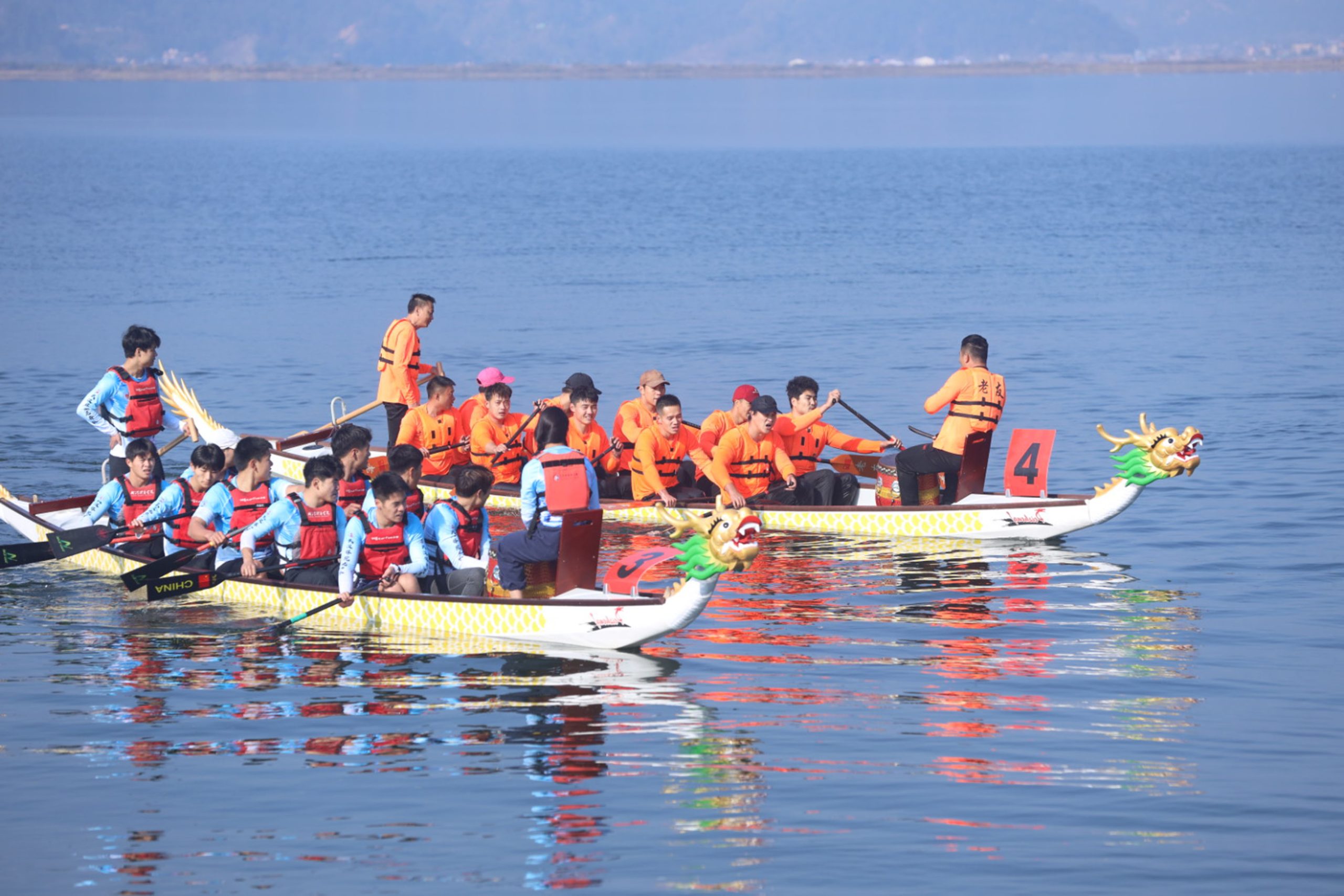 चीनले जित्यो अन्तर्राष्ट्रिय ड्रागन बोट दौडको उपाधि