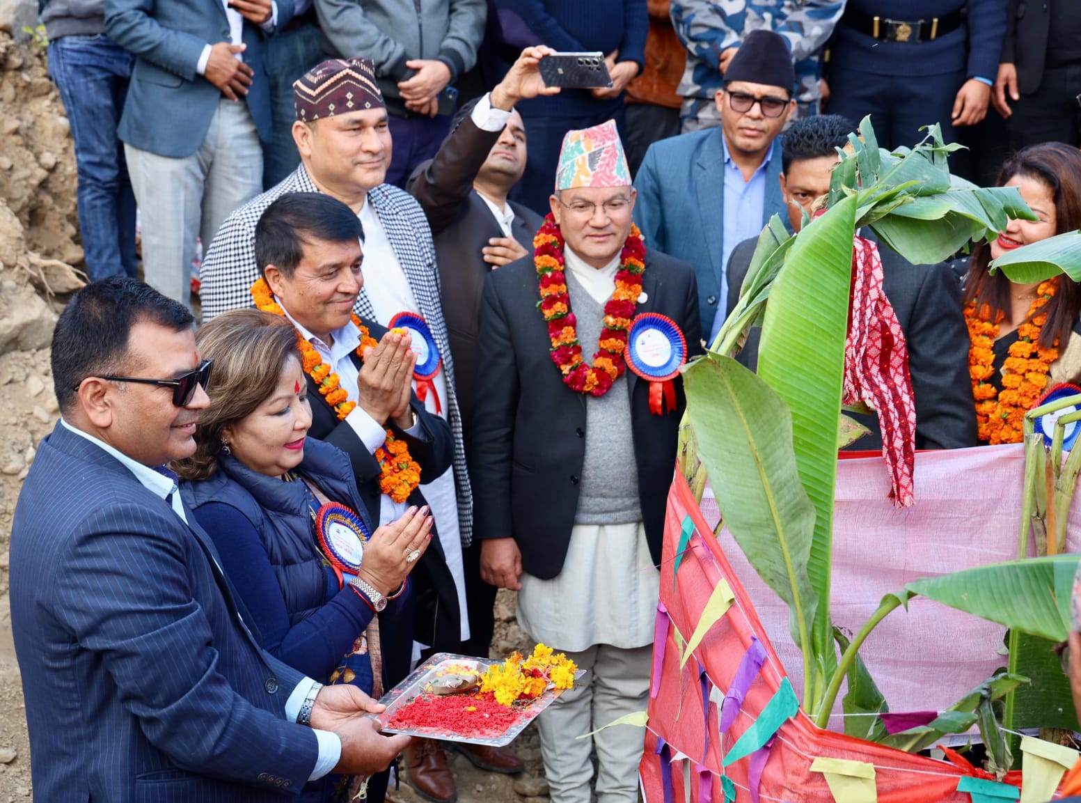 आइएमई समूहको लगानीमा कैलालीको चिसापानीमा जालपादेवी केवलकार निर्माण हुने, परराष्ट्र मन्त्री राणाद्वारा शिलान्यास