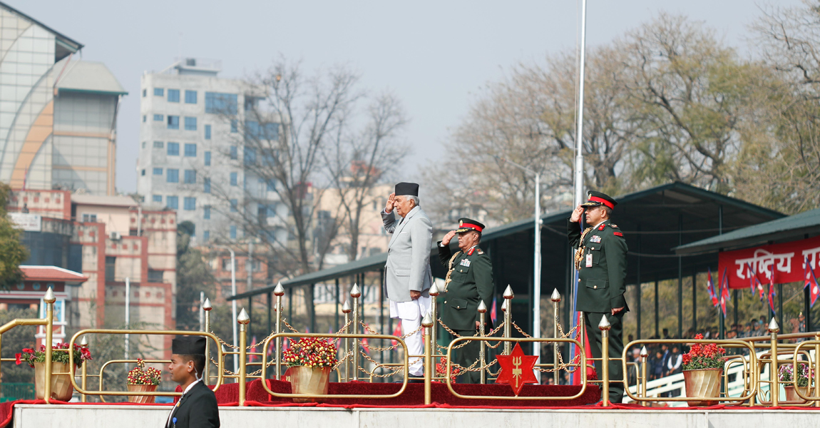 टुँडिखेलमा मनाइयाे ७५औं प्रजातन्त्र दिवस (फाेटाे फिचर)