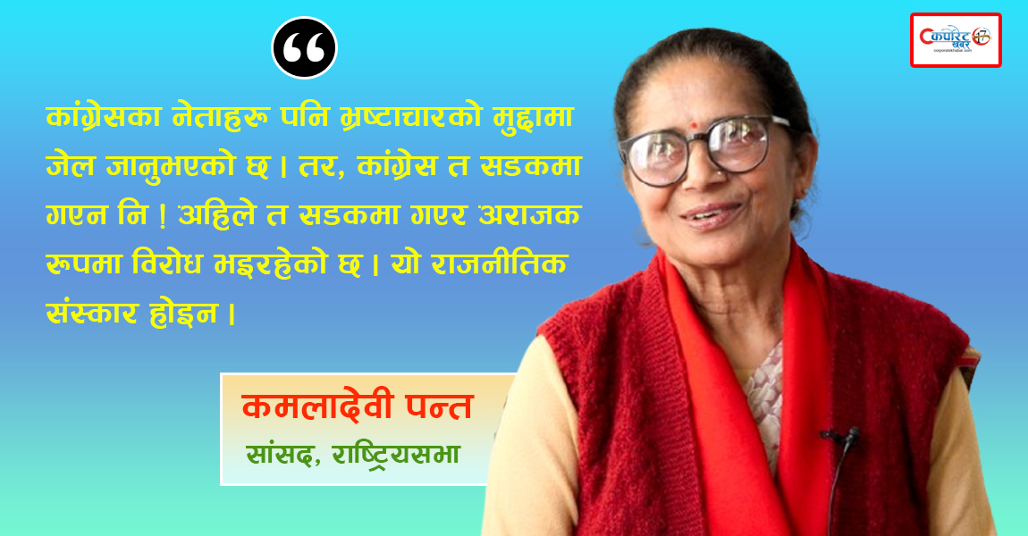 संसद राम्ररी चल्न नपाउँदै यसलाई असफल बनाउने खेल सुरू भएको छ : सासंद पन्त