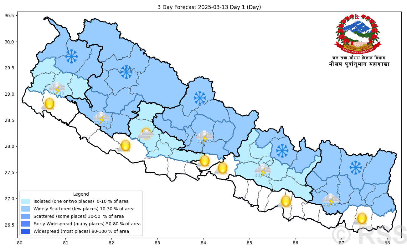 होली मनाउन आज मौसमले साथ दिन्छ कि दिँदैन ?