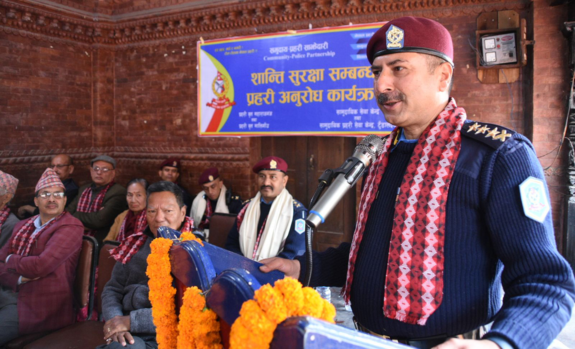 टुँडालदेवी मन्दिर परिसरमा शान्तिसुरक्षासम्बन्धी प्रहरी अनुरोध कार्यक्रम सम्पन्न