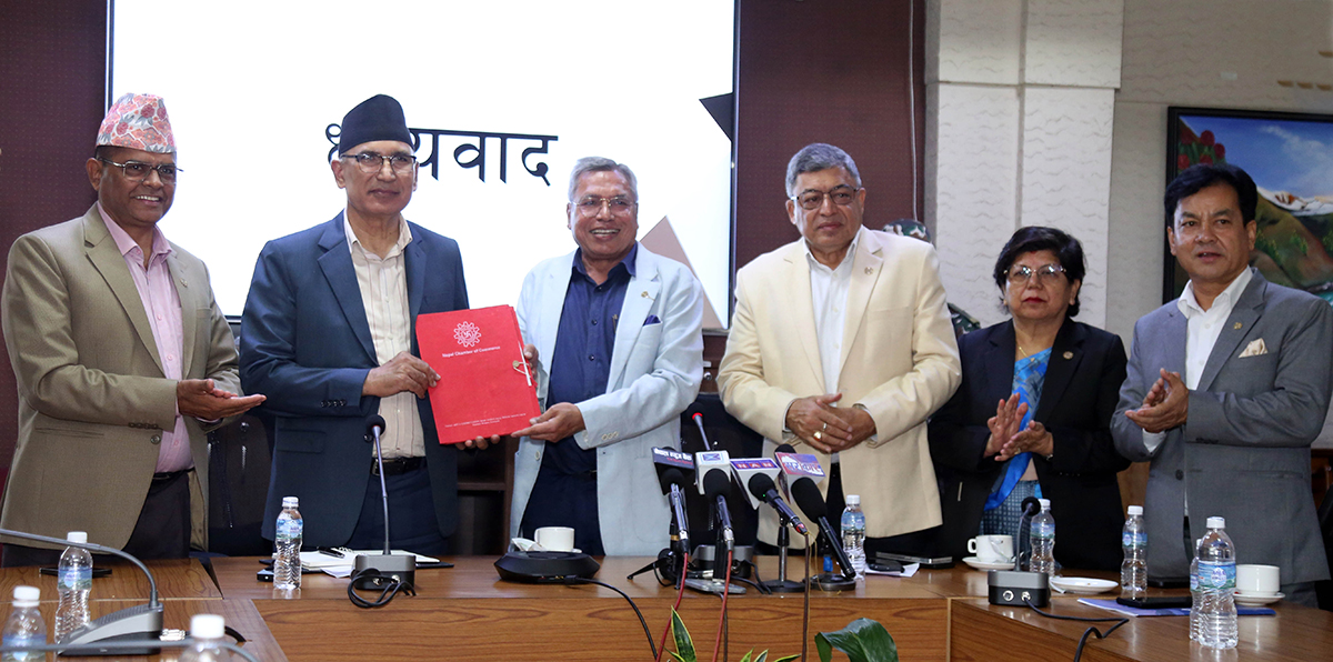चेम्बरले बुझायो १०० बुँदे ‘बजेट सुझाव’, भन्सारमा बाहेक थप मूल्याङ्कनको व्यवस्था हटाउन माग