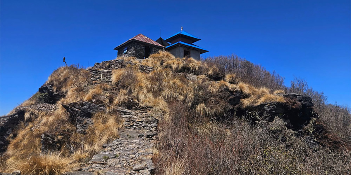 कञ्चनजङ्घा पदमार्गको मुख्य प्रवेशद्वार सिदिङ्वा धाम ओझेलमा
