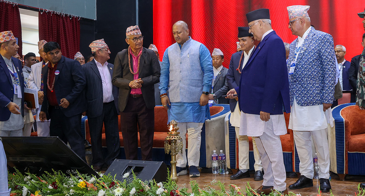 सुरु भयो कोशी लगानी सम्मेलन, प्रधानमन्त्रीले गरे उद्घाटन (तस्बिरहरू)