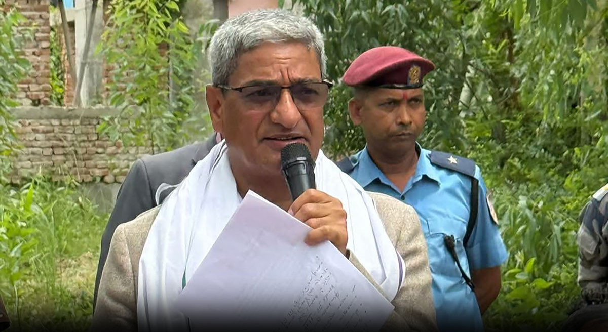 भिजिट भिसा प्रकरणमा गृहमन्त्री– मबाट गलत काम भएको रहेछ भने राजनीतिमै देखा पर्दिनँ
