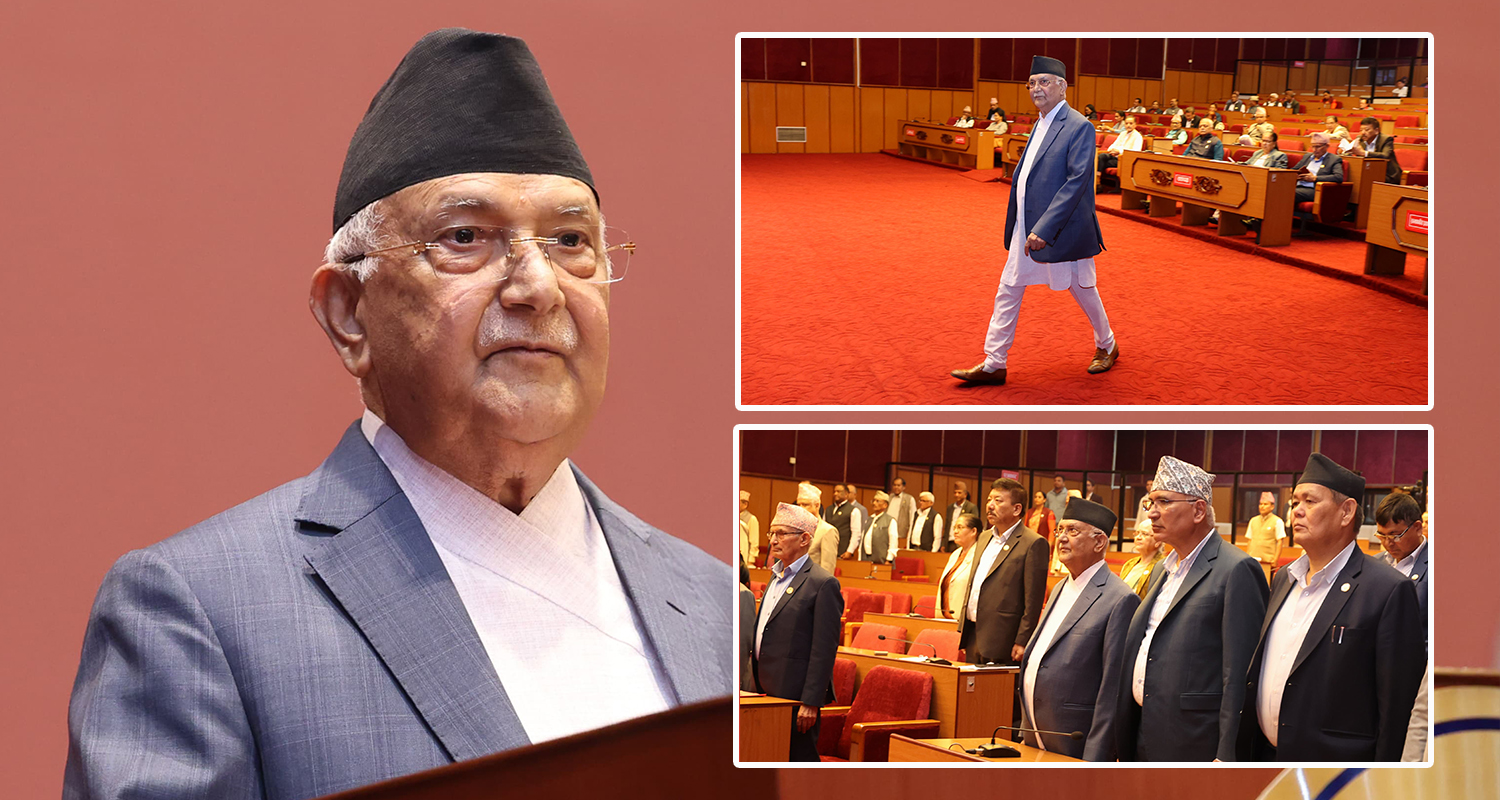 विकासशील राष्ट्रमा स्तरोन्नति हुनेबारे राष्ट्रिय सभामा प्रधानमन्त्री ओलीले के भने ?