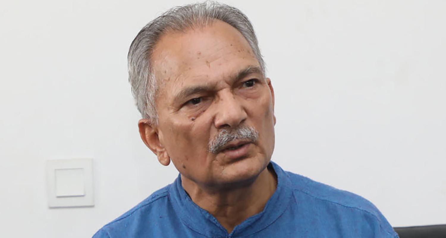 पुराना दलबाट देशका समस्या समाधान हुँदैन भन्ने प्रमाणित भयो : डा. बाबुराम भट्टराई