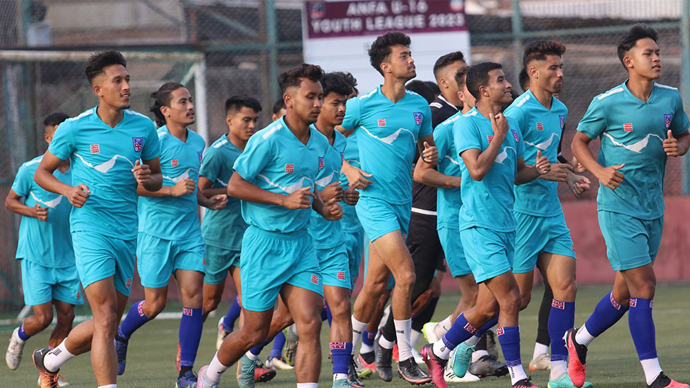 बंगलादेशविरुद्ध दुई मैत्रीपूर्ण खेल खेल्ने नेपाली फुटबल टिमको घोषणा