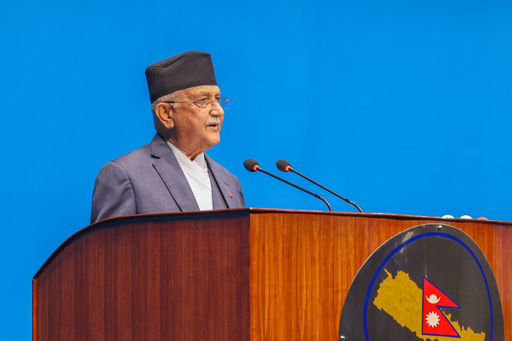 संसदलाई सोसल मिडियाको कन्टेन्ट उत्पादन गर्ने थलो बनाउने दुष्प्रयास भयो: प्रधानमन्त्री ओली