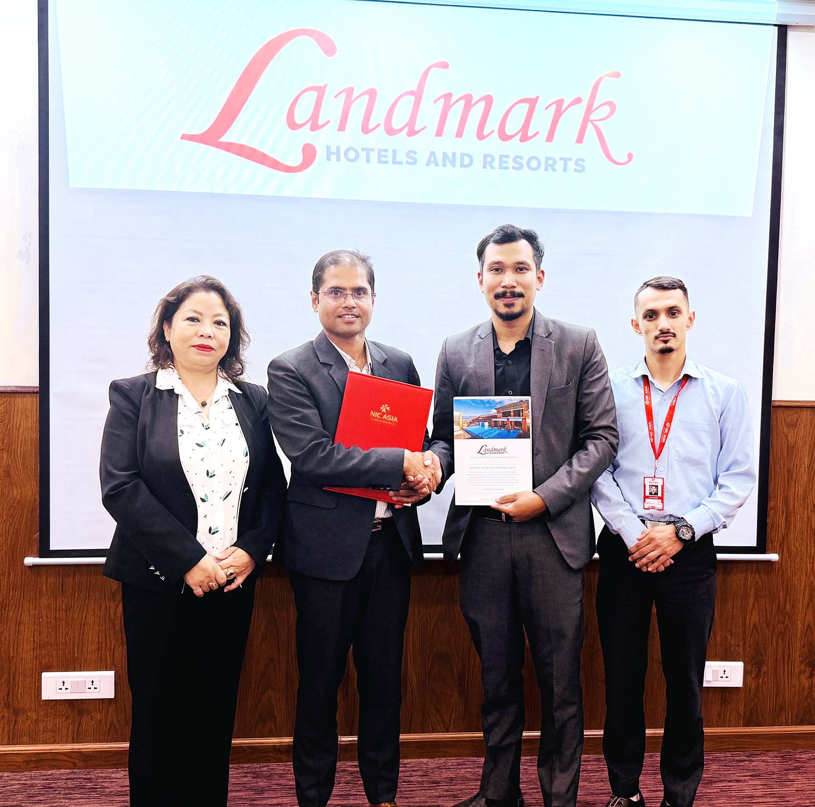 एन आई सी एसिया बैंकका ग्राहकलाई ल्याण्डमार्क होटल एण्ड रिसोट्र्समा १५ प्रतिशत छुट