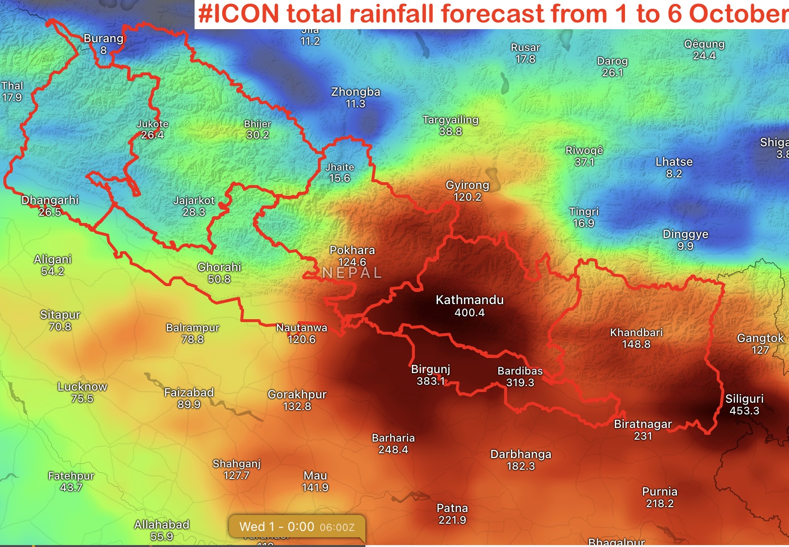 मौसमविदको चेतावनी: दसैंपछि वर्षाको सम्भावना,सतर्क रहन आग्रह