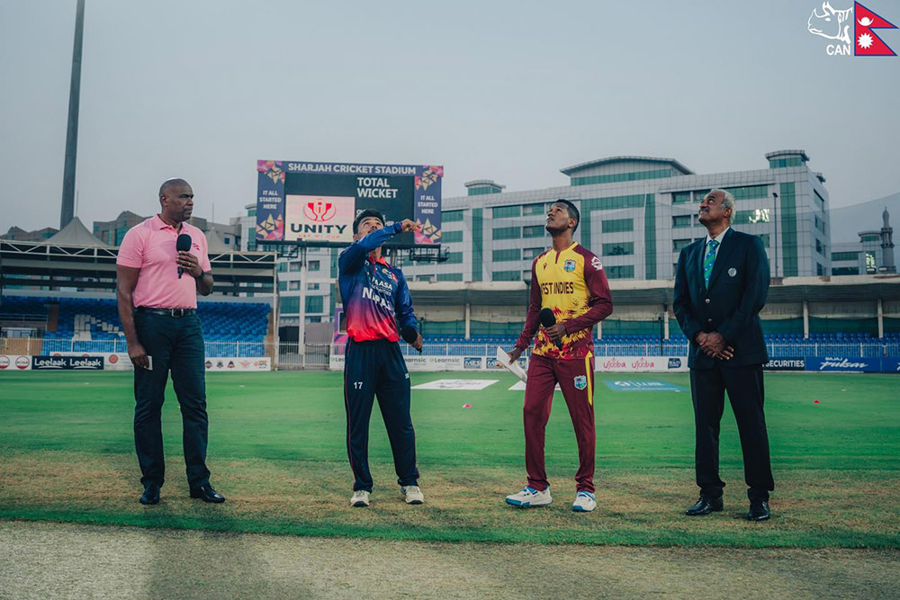 यस्तो छ नेपाल र वेस्ट इन्डिजको प्लेइङ ११