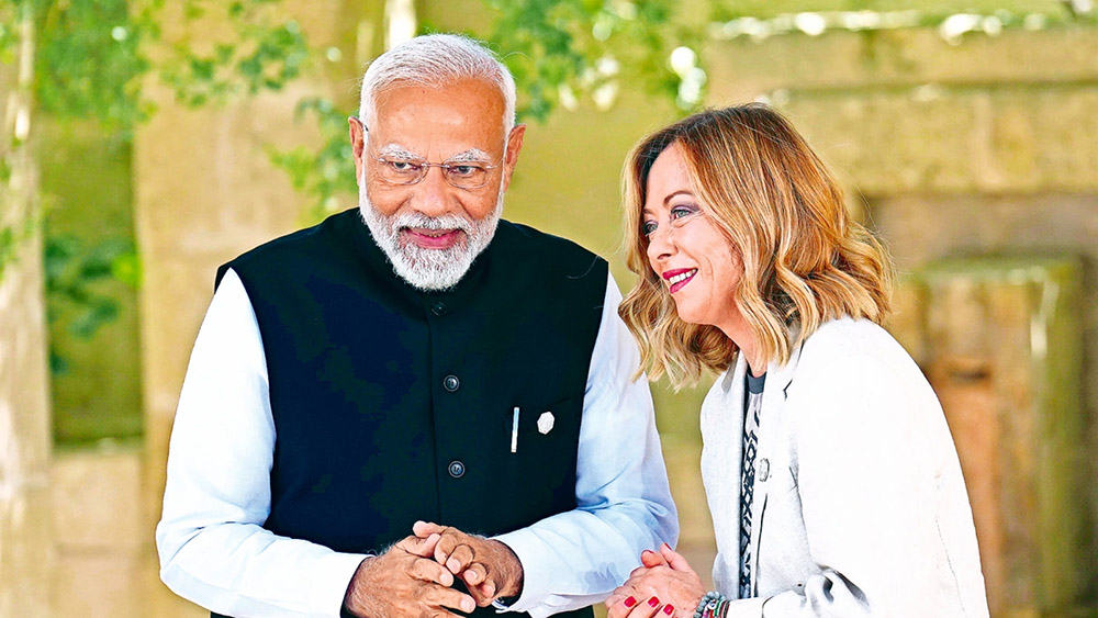 मेलोनीको आत्मकथामा मोदीको प्रस्तावना