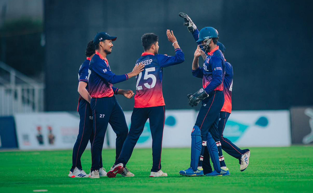 विश्वकप लिग-२ मा नेपालको अर्को हार, युएईसँग ५ विकेटले पराजित विश्वकप लिग-२ मा नेपालको अर्को हार, युएईसँग ५ विकेटले पराजित