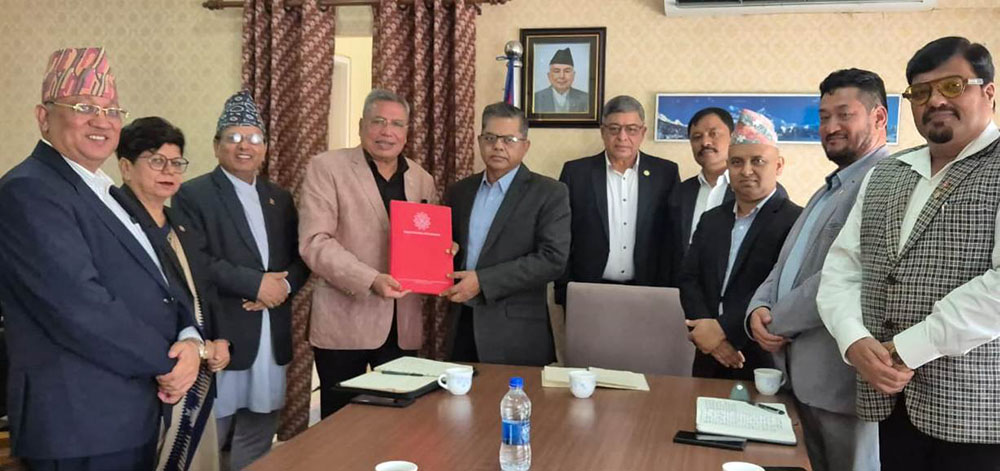 निर्यात अनुदान बन्द नगर्न सरकारलाई चेम्बरको ध्यानाकर्षण