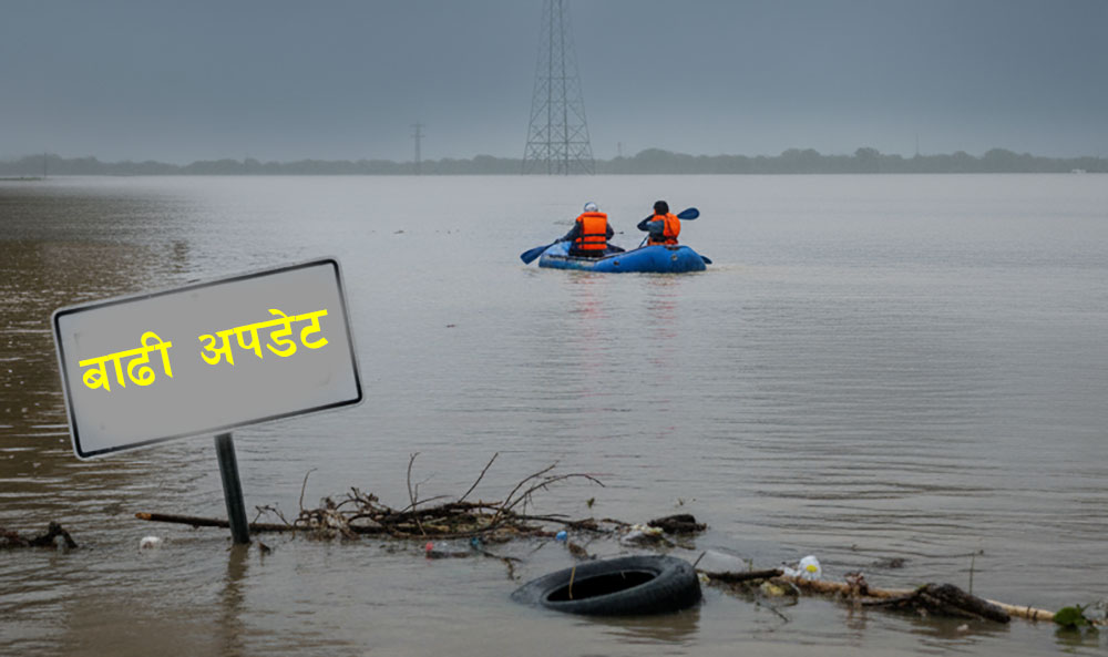 शनिबार दिउसोसम्म यस्तो छ देशका प्रमुख नदीमा बाढीको अवस्था