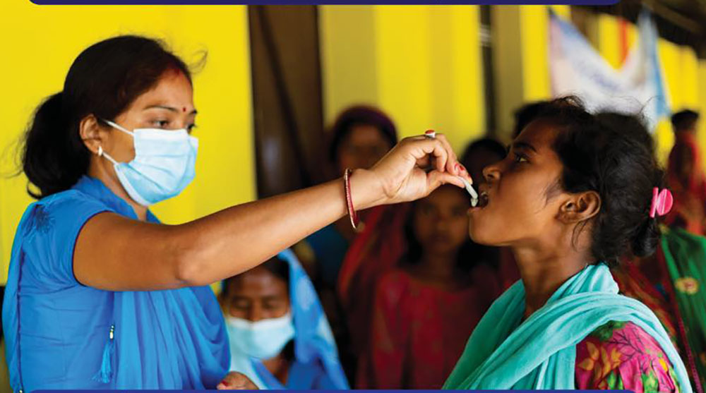 पर्सा र बारामा ८५ प्रतिशतलाई खुवाइयो हैजा रोगविरुद्धको खोप