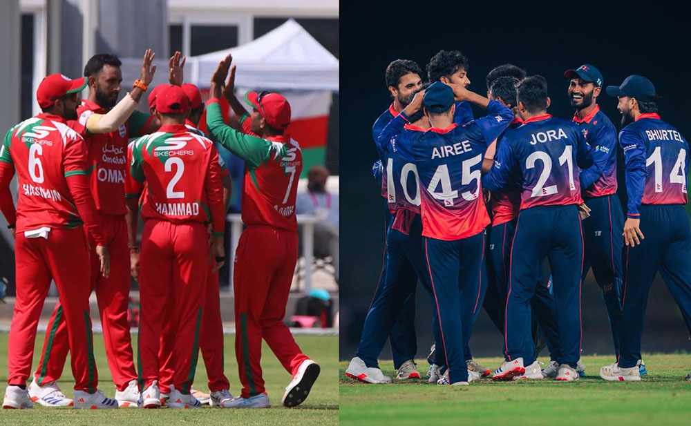 नेपाल र ओमान टी-२० विश्वकपमा छनौट