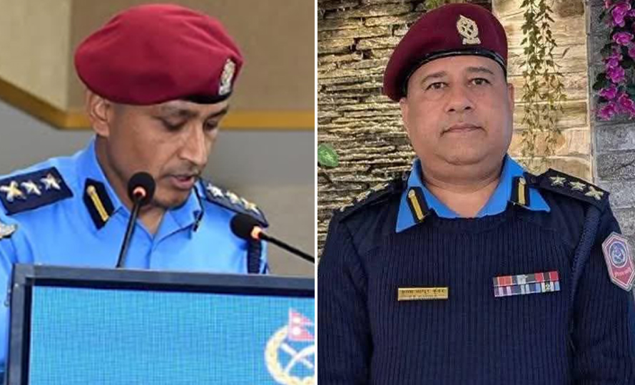 नेपाल प्रहरीका दुई जिल्ला एसपी हेरफेर